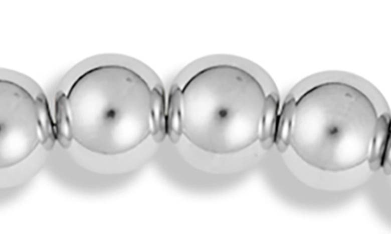 Ivi Los Angeles Kelly Beaded Necklace In Silver