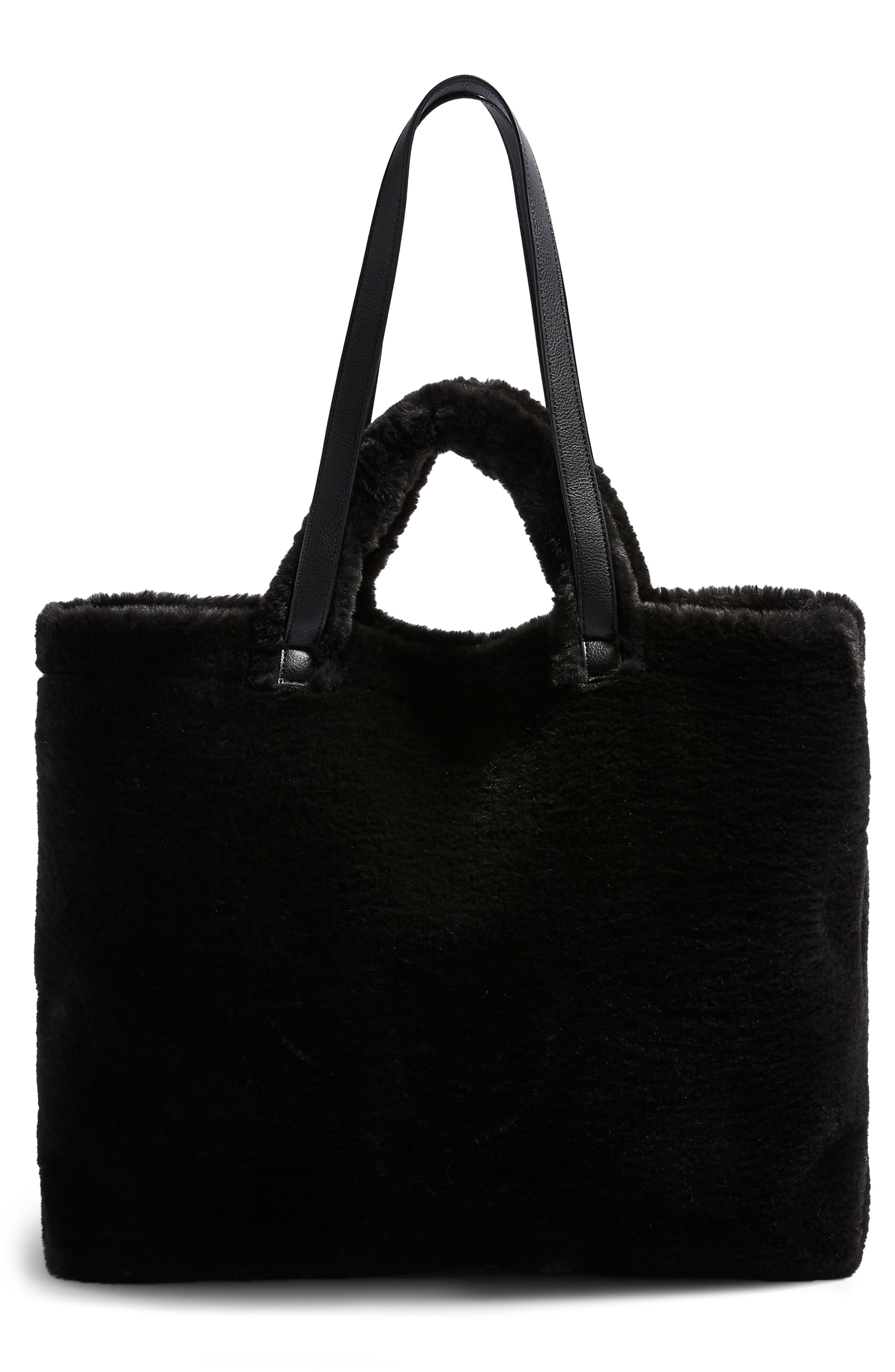 Finley Reversible Faux Fur Tote Bag Nordstrom