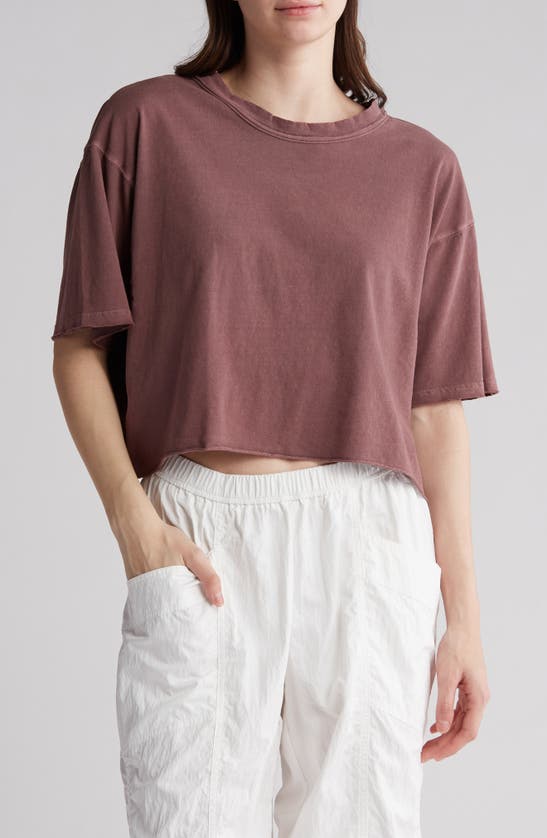 Fp Movement Inspire Cotton T-shirt In Brown Combo