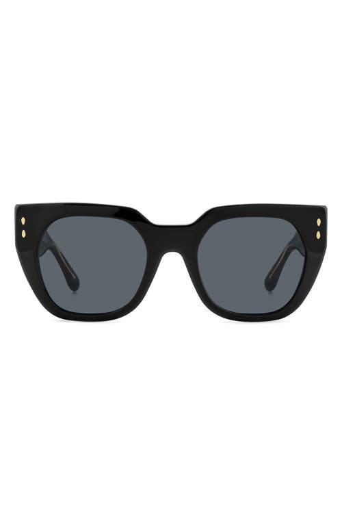 Isabel Marant 53mm Cat Eye Sunglasses In Blue