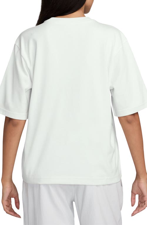 Shop Nike Dri-fit Acg Oversize Graphic T-shirt In Summit White