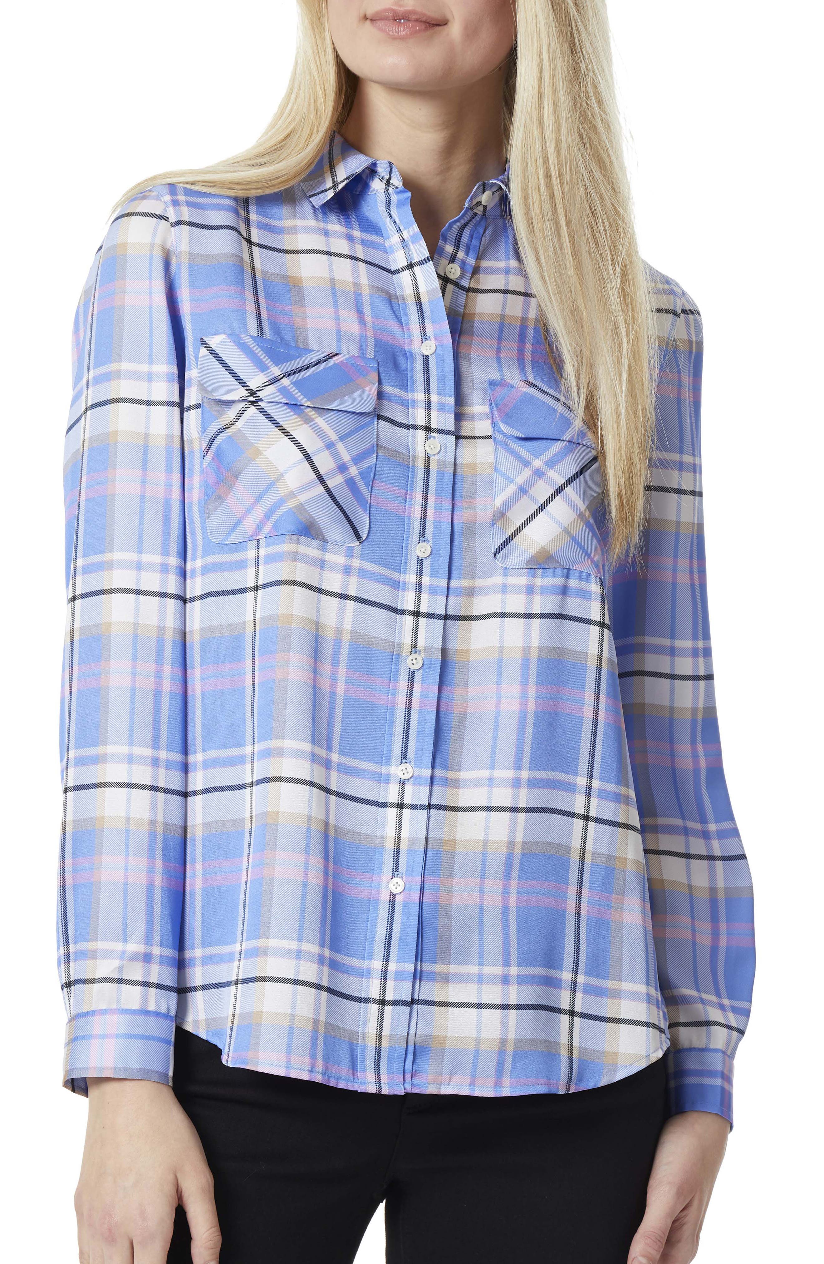 T-shirt Femme Jones New York - Taille M - Col V, Manches 3/4 - Occasion Très Bon état