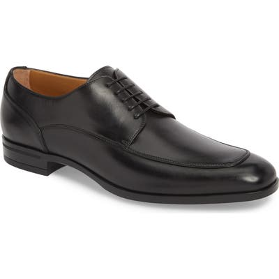 Boss Portland Apron Toe Derby, Black