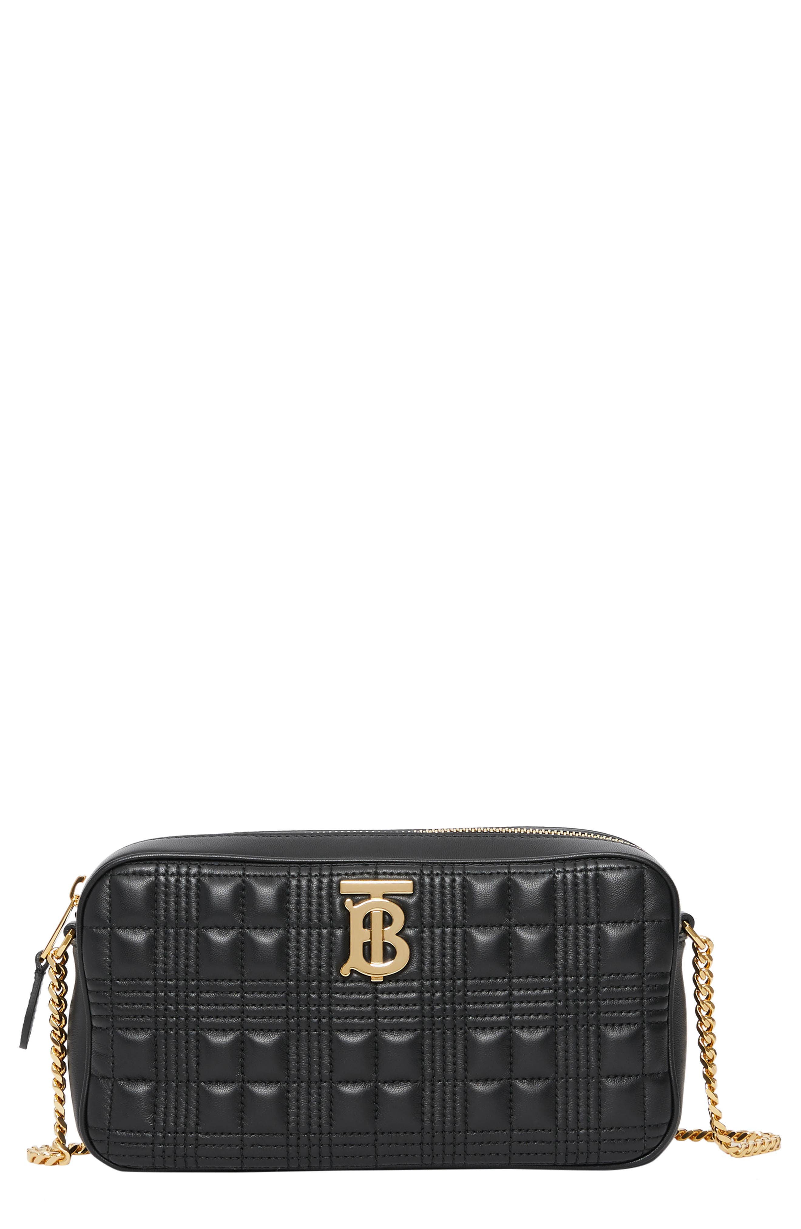 Gucci Quilted Zip Camera Crossbody Bag