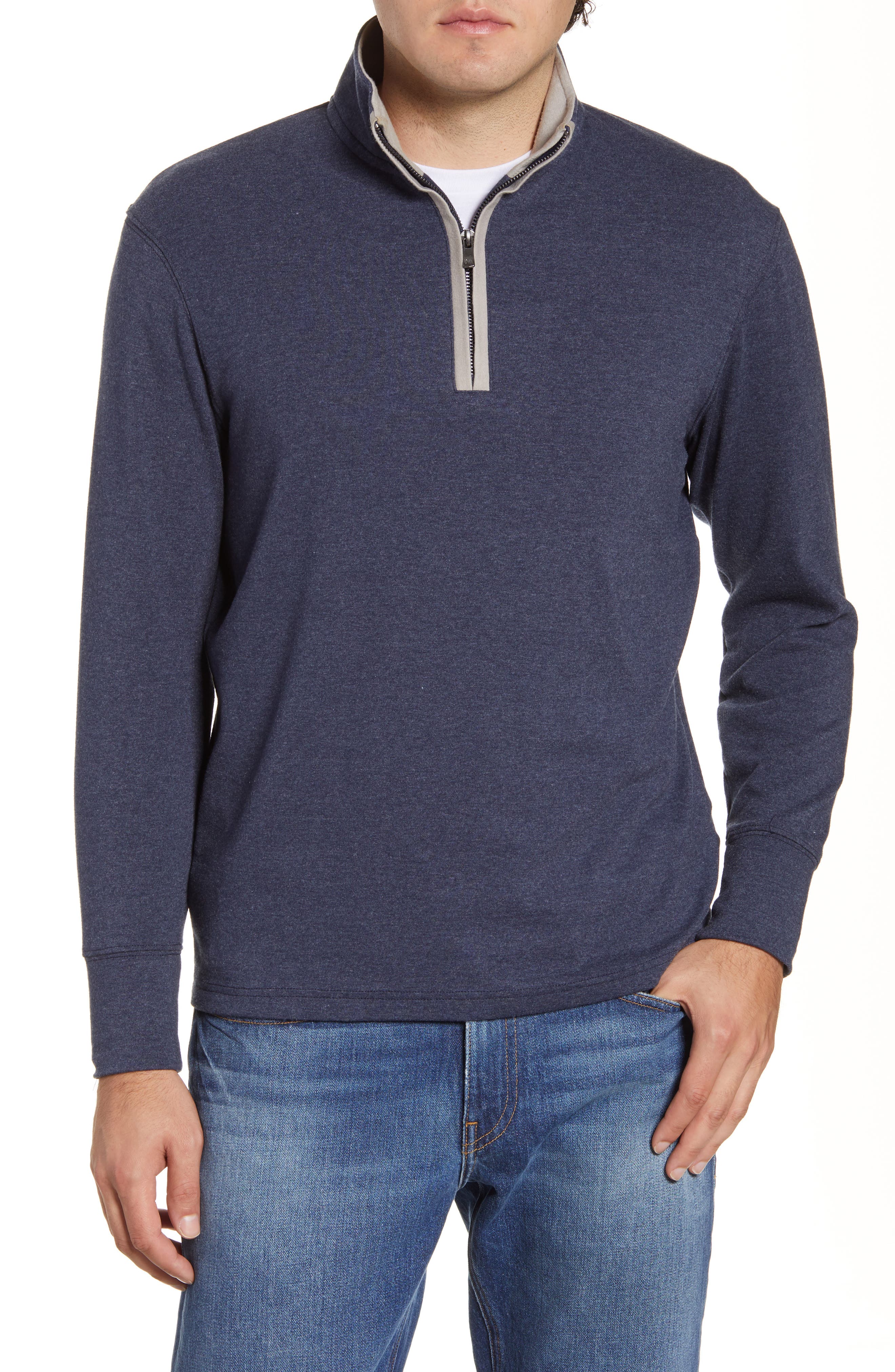 the normal brand puremeso quarter zip