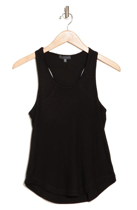 Pj Salvage Racerback Tank Top In Black