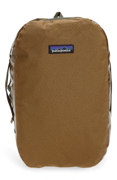 Patagonia Black Hole Large Packing Cube In Coriander Brown