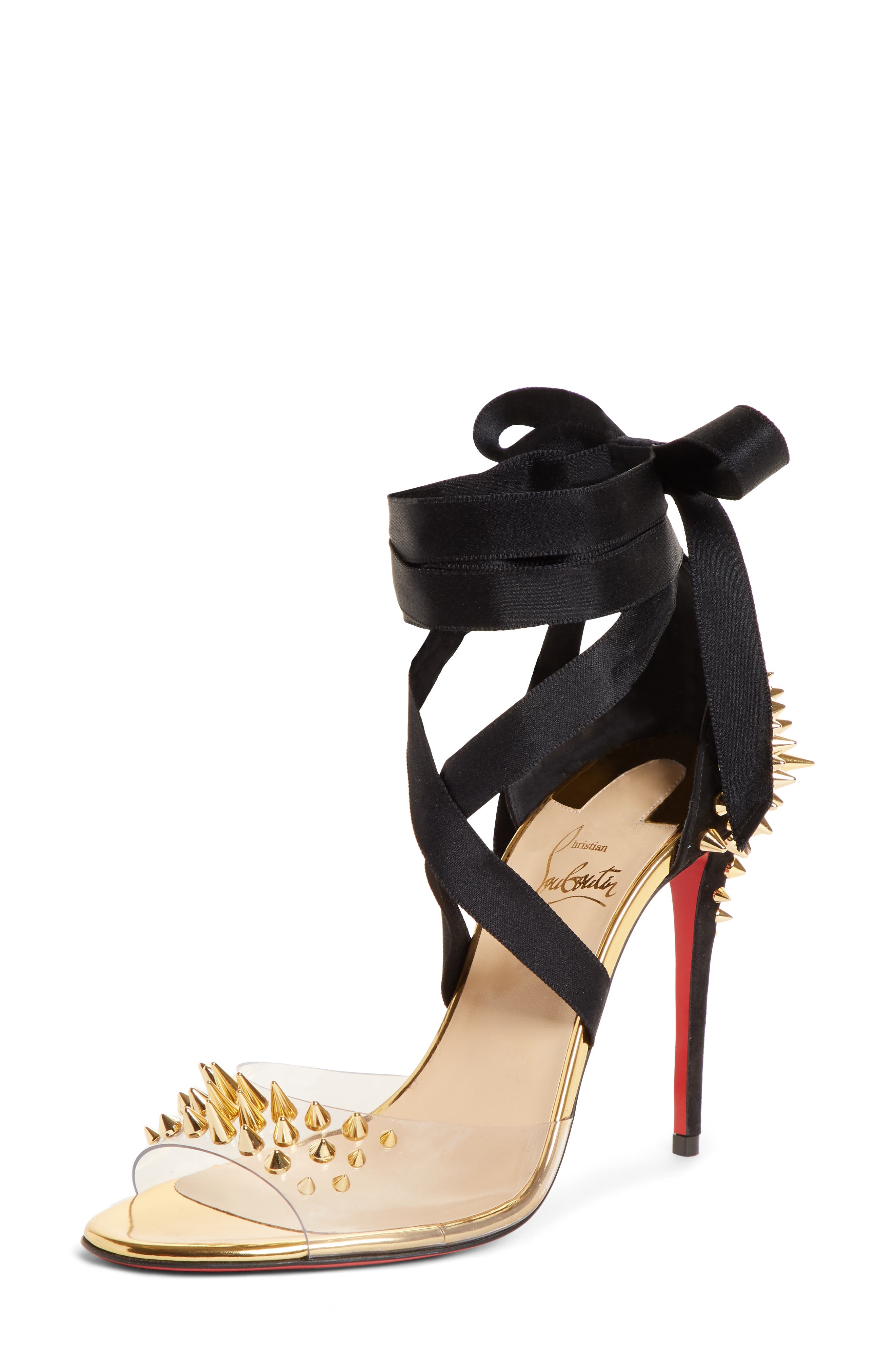 Christian louboutin barbarissima red sole sandals sale