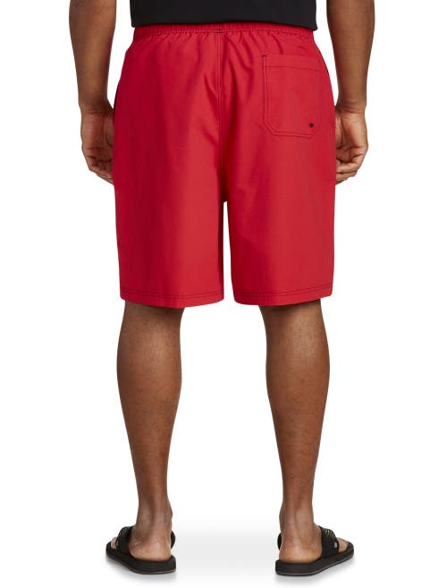 Shop Xdmy Harbor Bay By Dxl Harbor Bay By Dxl Swim Trunks In Red