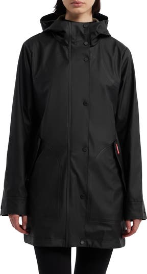 Hunter Rubberized Waterproof Rain Jacket Nordstrom