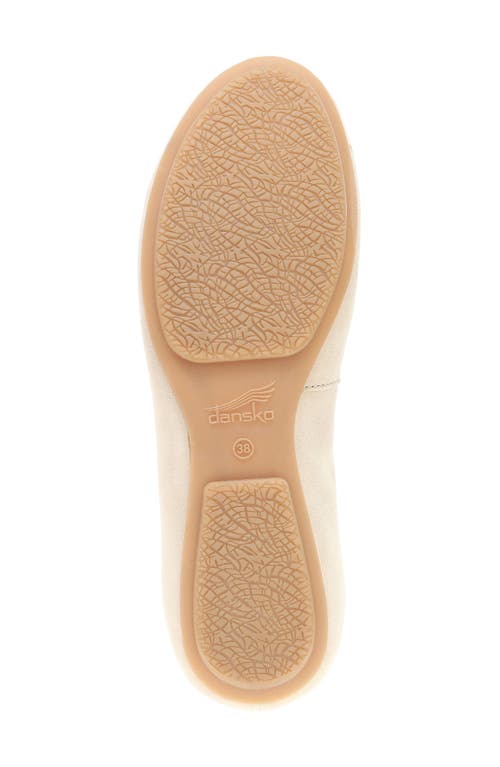 Dansko Mollie Ballet Flat In Sand