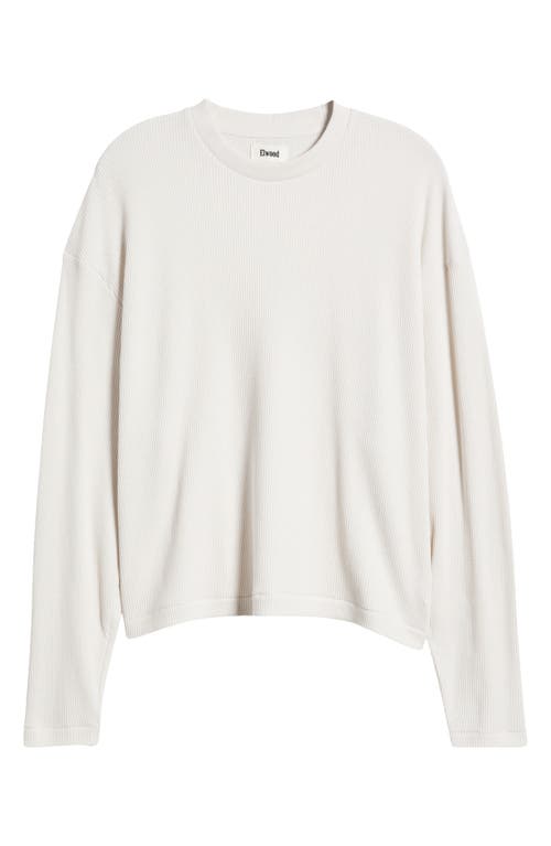 Shop Elwood Outlander Thermal Long Sleeve T-shirt In Ivory