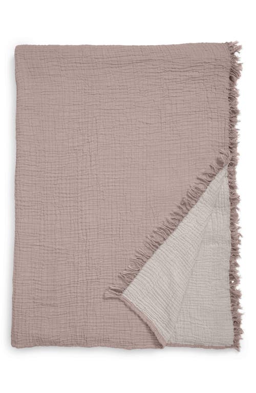 House No.23 Alaia Blanket in Mushroom Oatmeal at Nordstrom