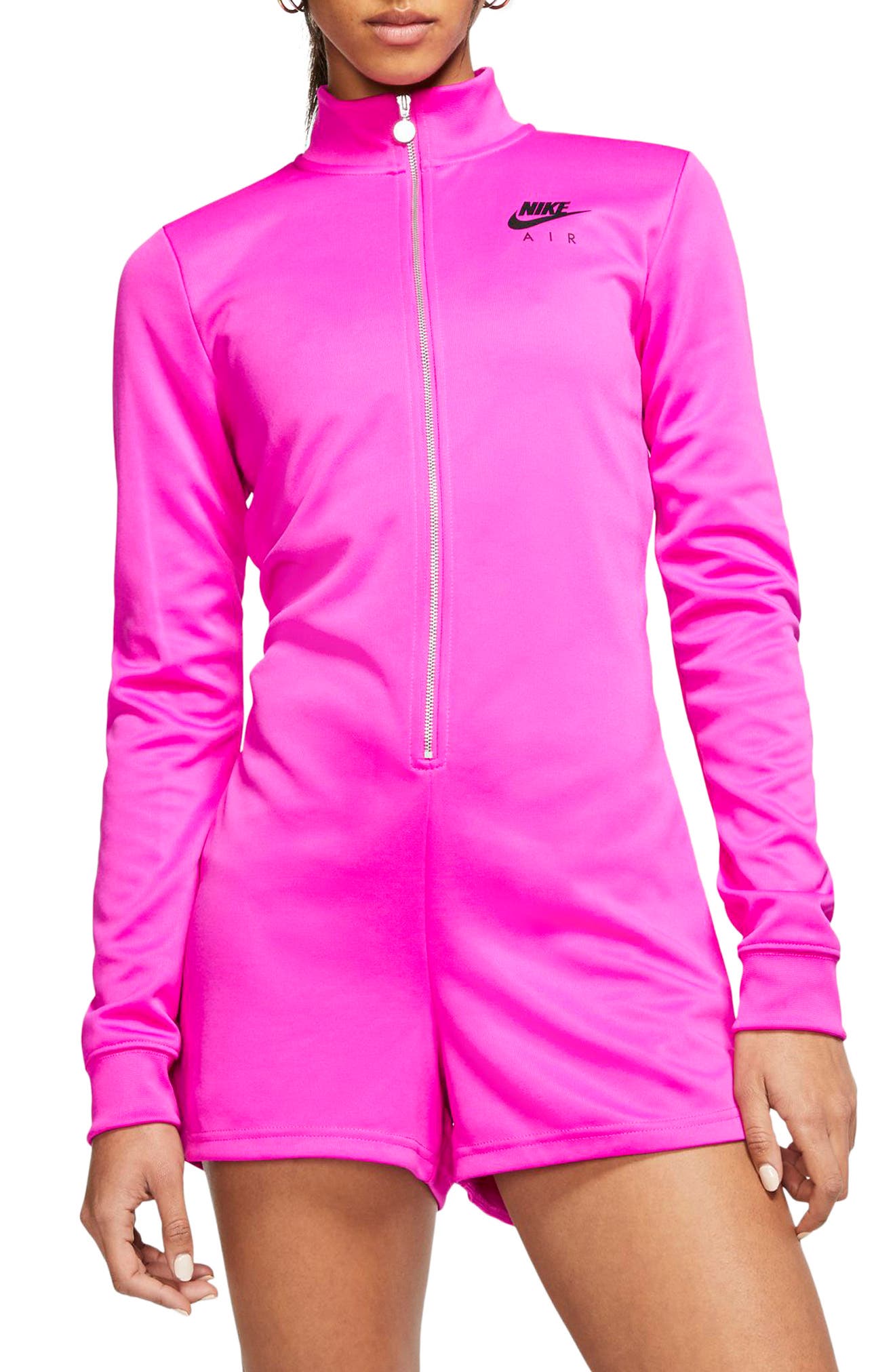 nike pink romper