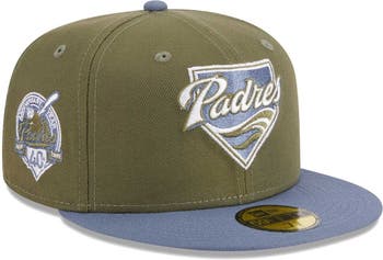 Men's New Era Light Blue San Diego Padres Color Pack 59FIFTY Fitted Hat
