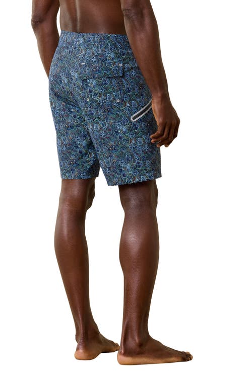 Tommy Bahama Molokai Board Shorts In Deep Space