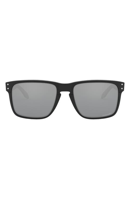 Oakley 59mm Mirrored Square Sunglasses in Black at Nordstrom
