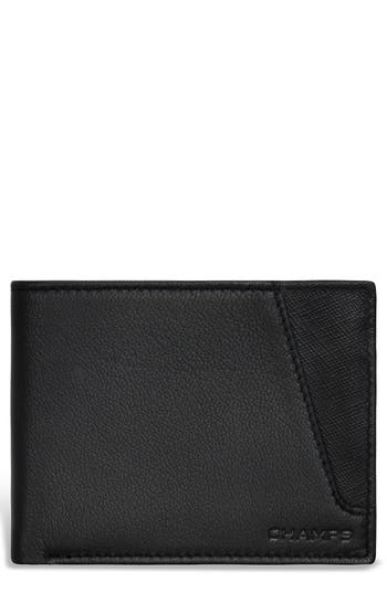 Shop Champs Iconic Bifold Wallet In Black/black