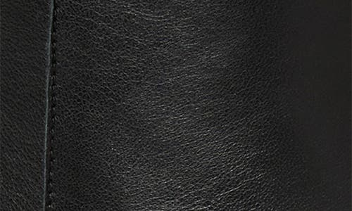 Bruno Magli Etna Square Toe Boot In Black Leather