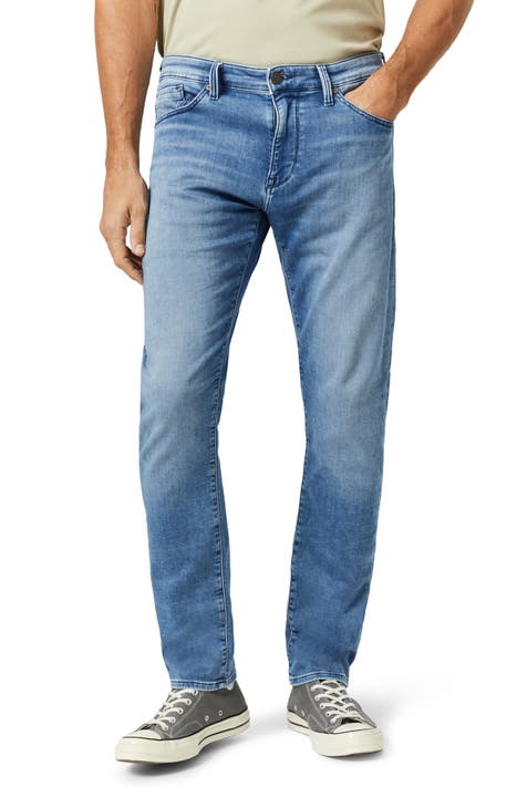 Zach Straight Leg Jeans (Mid Tonal Brushed Athletic)