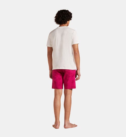 Shop Vilebrequin Wave On Vbq Beach Cotton T-shirt In Off White