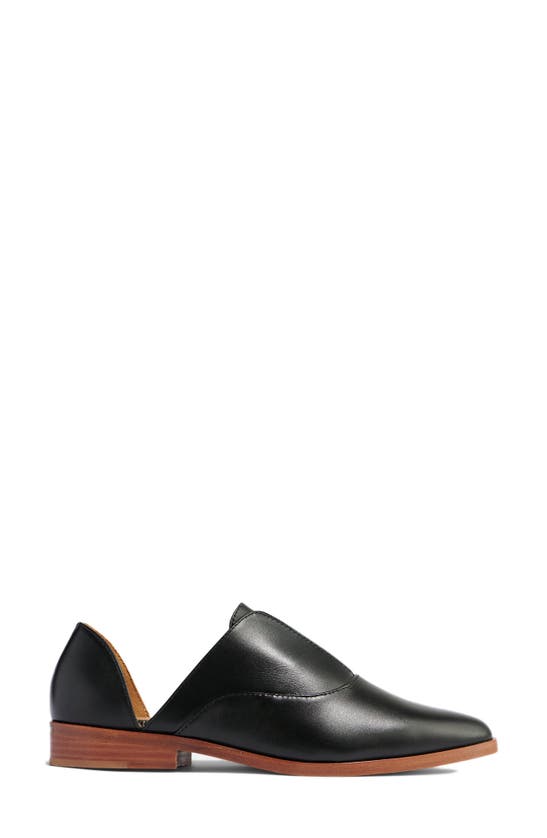 Shop Nisolo Emma D'orsay Loafer In Black