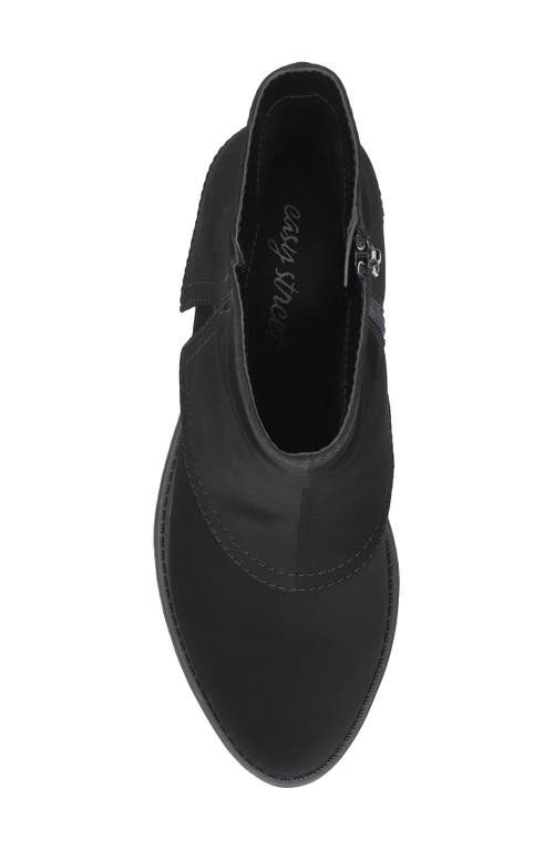 Shop Easy Street Kudos Slouch Bootie In Black Lamy