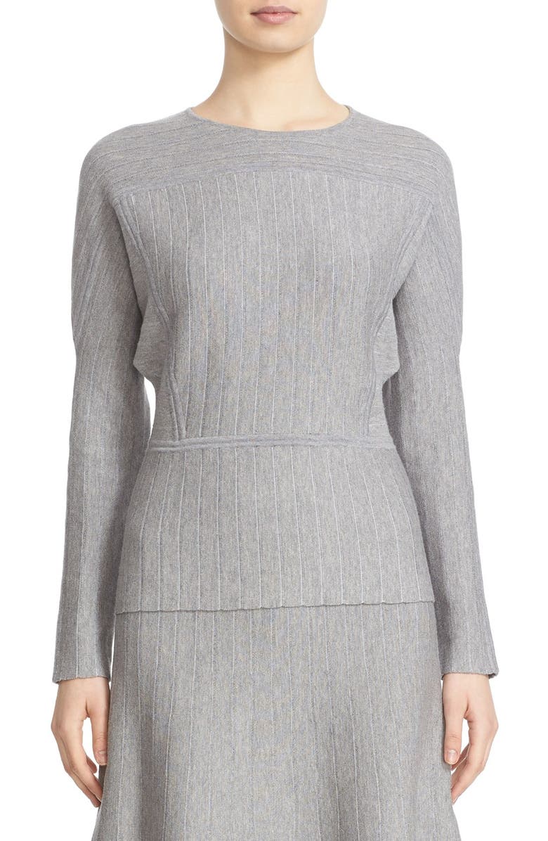 COLOVOS Dolman Sleeve Sweater, Main, color, LIGHT GREY