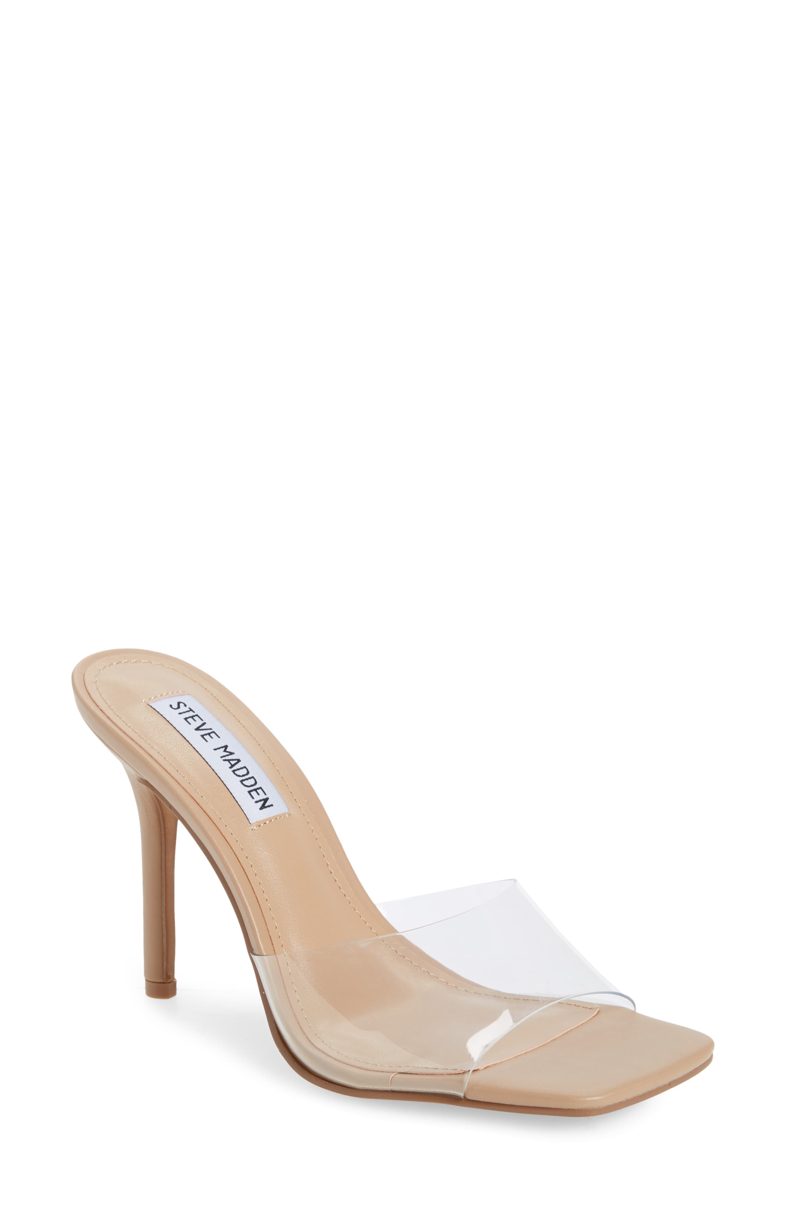 steve madden clear heels nordstrom