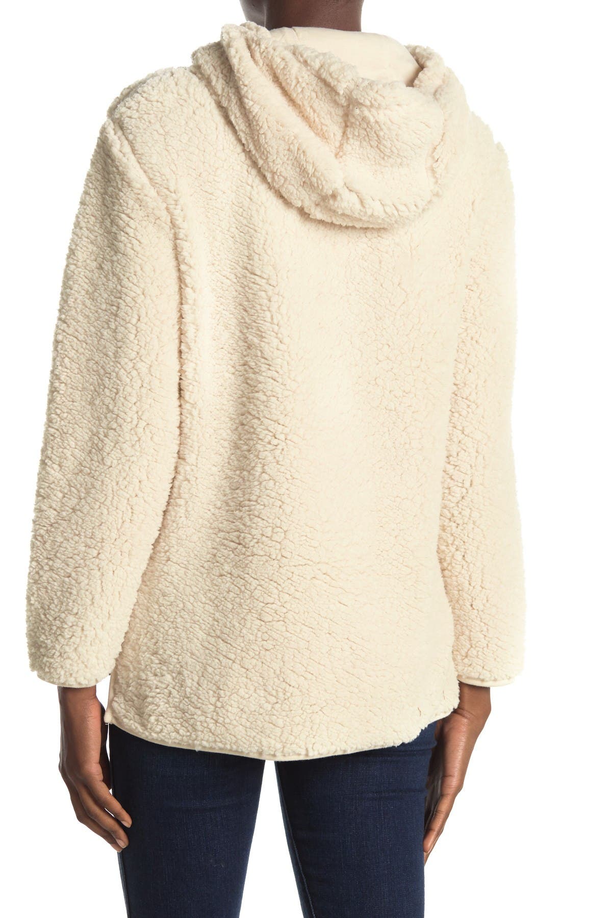 shearling hoodie