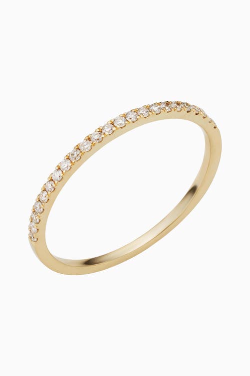 Shop Oradina 14k Gold Regal Diamond Stack Ring In Yellow Gold