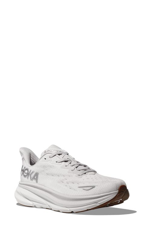 Shop Hoka Clifton 9 Running Shoe In Nimbus Cloud/white