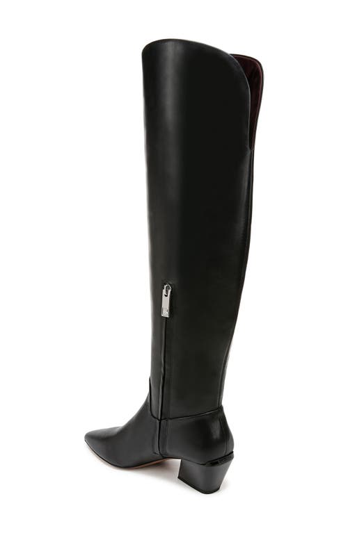 Shop Sarto By Franco Sarto Gwyn Pointed Toe Over The Knee Boot In Black