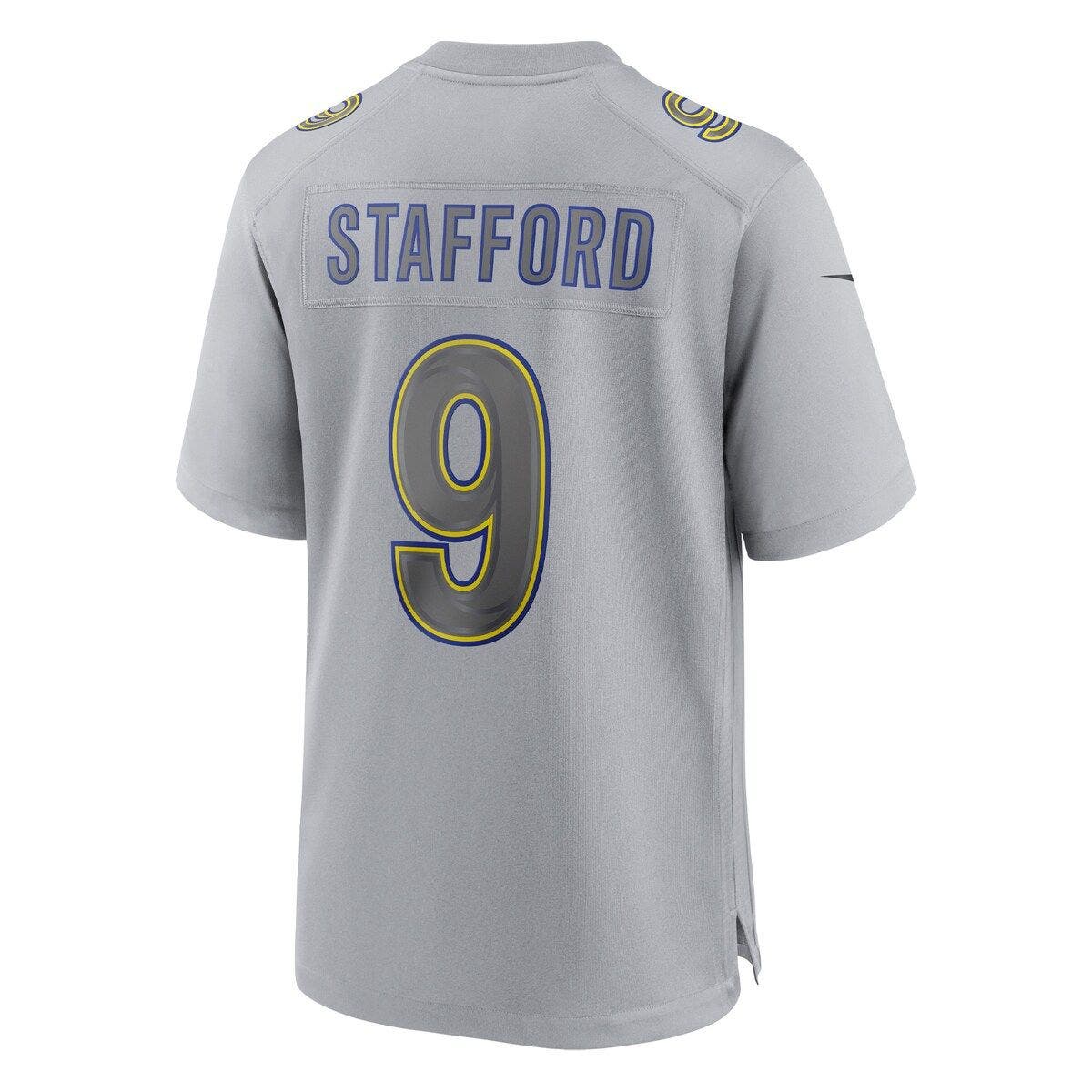 Rams No9 Matthew Stafford Men's Nike White Golden Edition Vapor Limited 100 Jersey