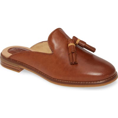 Sperry Seaport Levy Tassel Mule, Brown