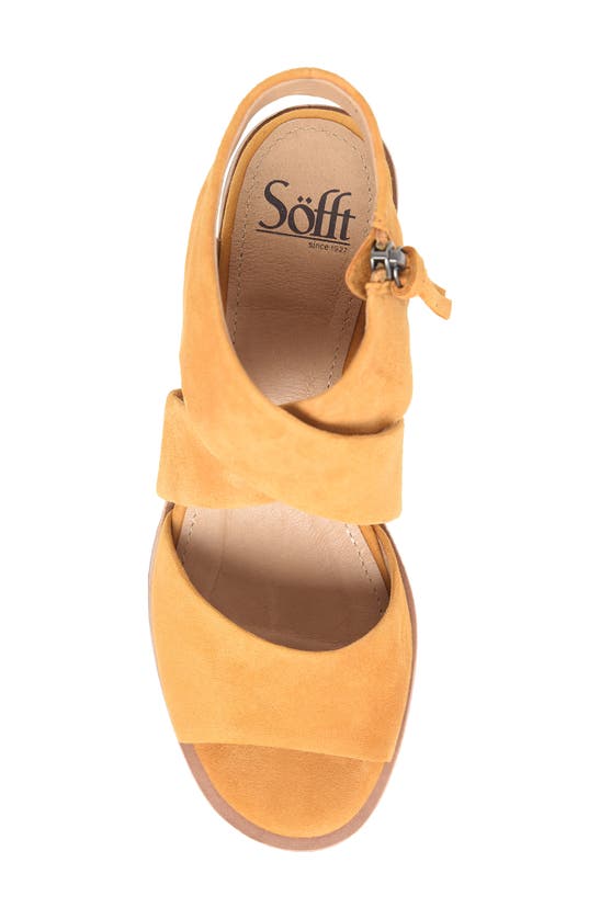 Söfft Camille Strappy Sandal In Mimosa
