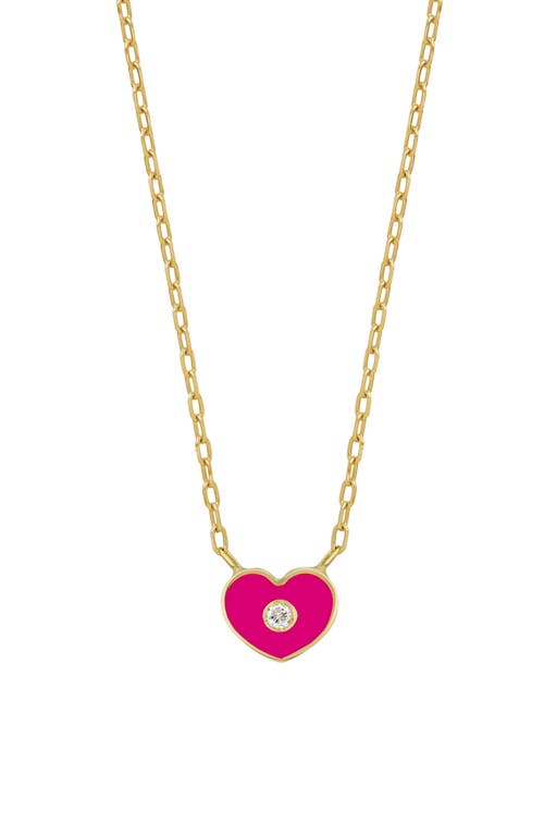 Bony Levy Icon Diamond Heart Pendant Necklace in 18K Yellow Gold at Nordstrom