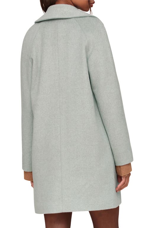 Shop Avec Les Filles Walker Notch Lapel Coat In Moss