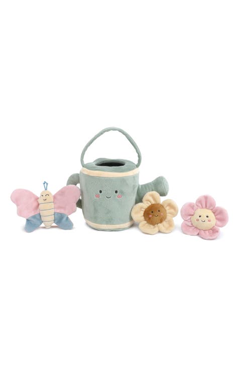 Spring Watering Can Plush Activity Toy