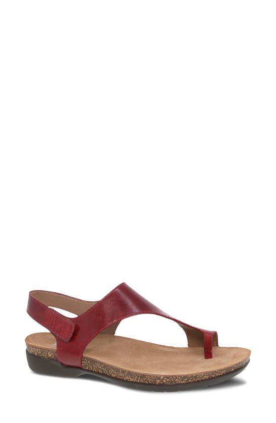 Shop Dansko Reece Sandal In Cinnabar