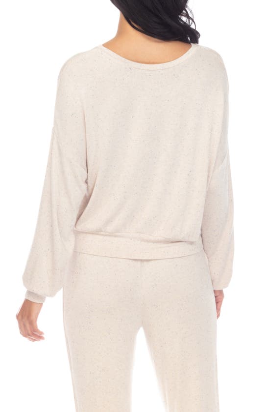 Shop Honeydew Intimates Level Up Sweatshirt In Serene