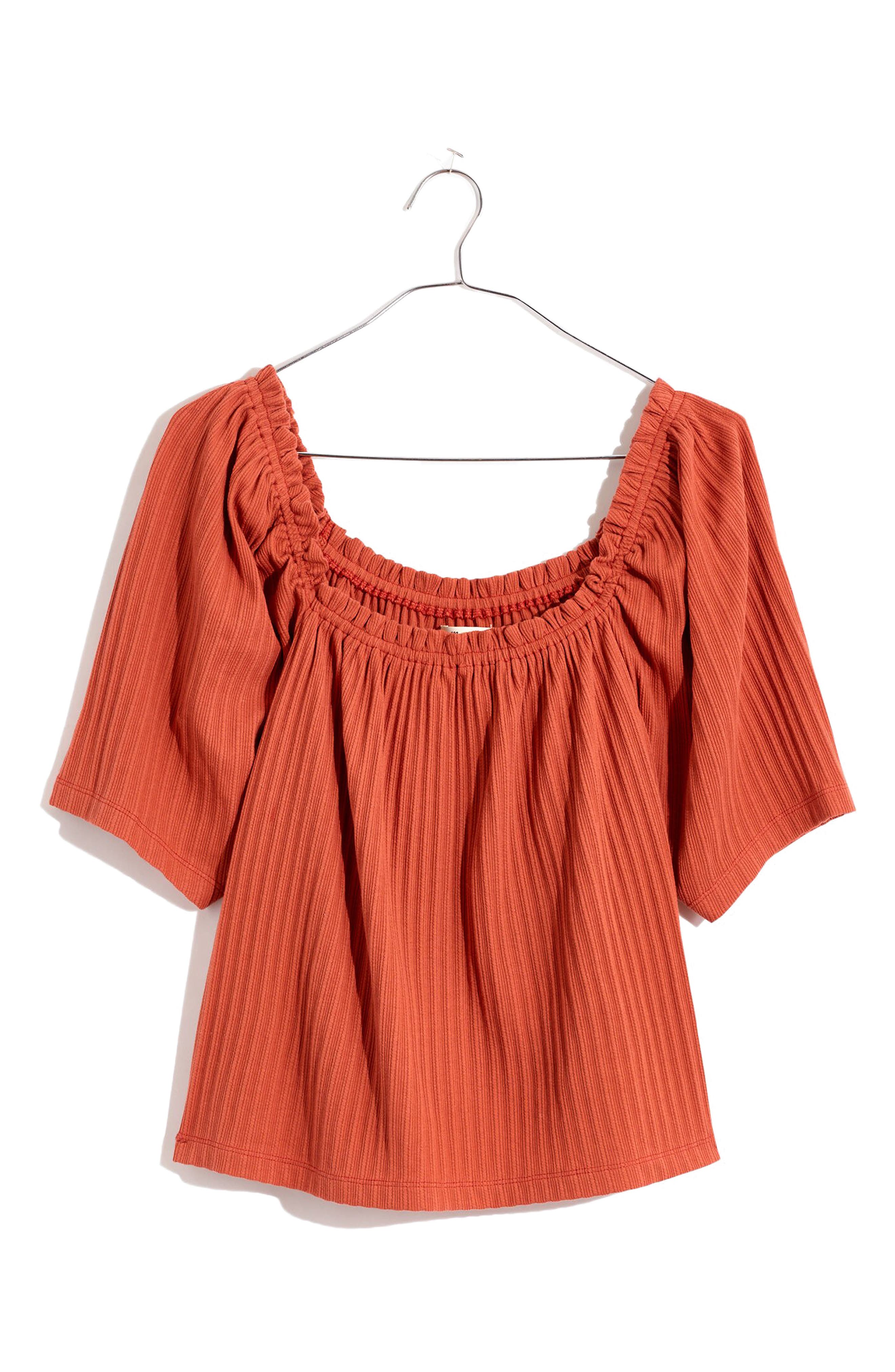 madewell peasant top