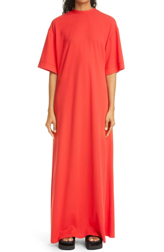 MERYLL ROGGE Dresses DRAPE CREPE JERSEY T-SHIRT DRESS