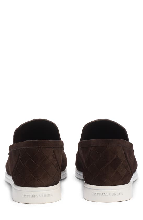 Bottega Veneta Astaire Suede Loafers In Fondant