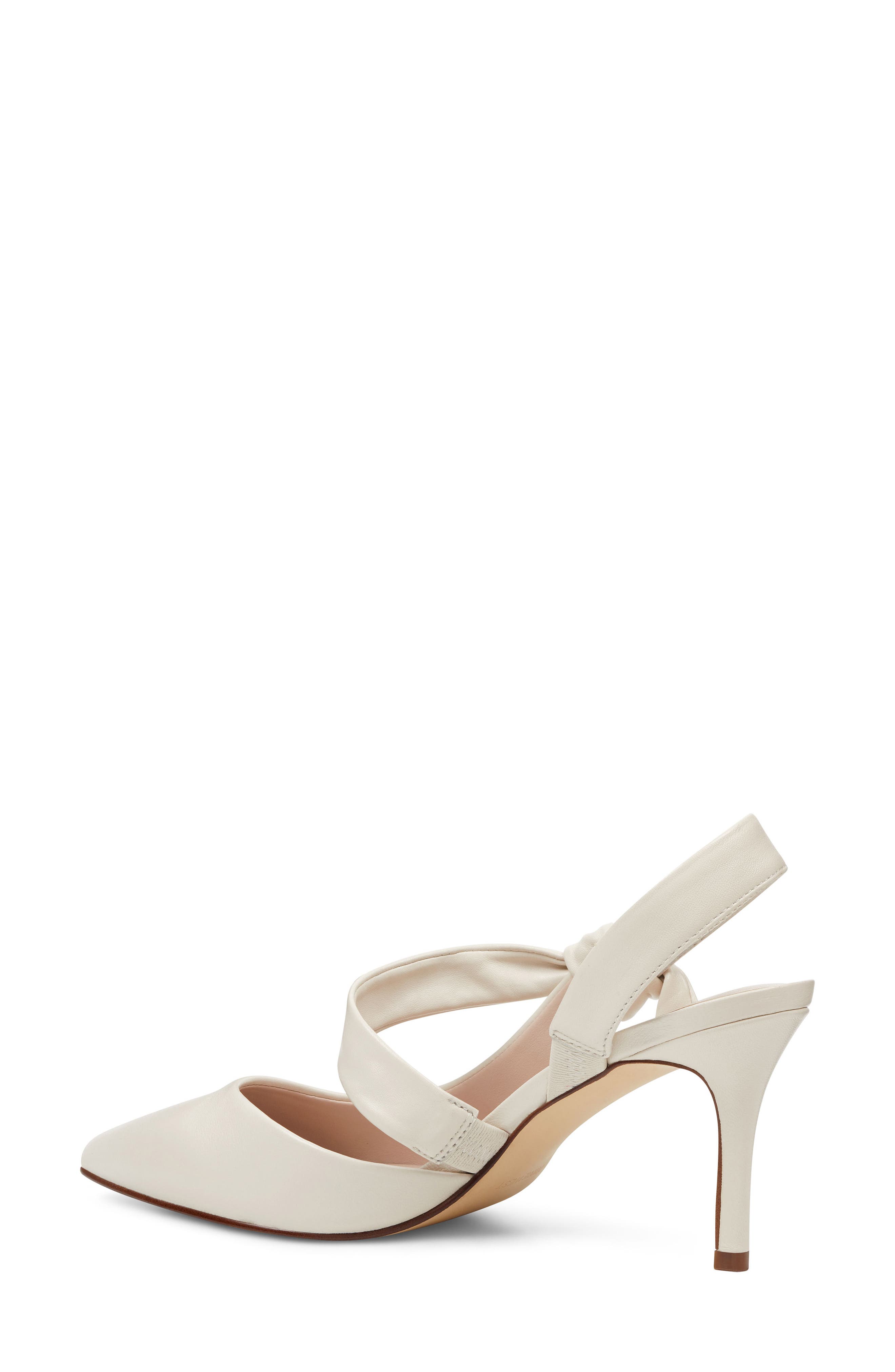 mamelu knotted slingback pumps