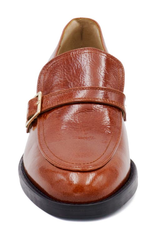 Amalfi By Rangoni Atena Buckle Loafer Pump In Whisky Naplak