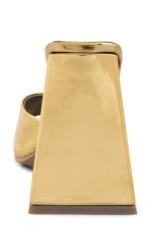 London Rag Lovebug Slide Sandal In Gold