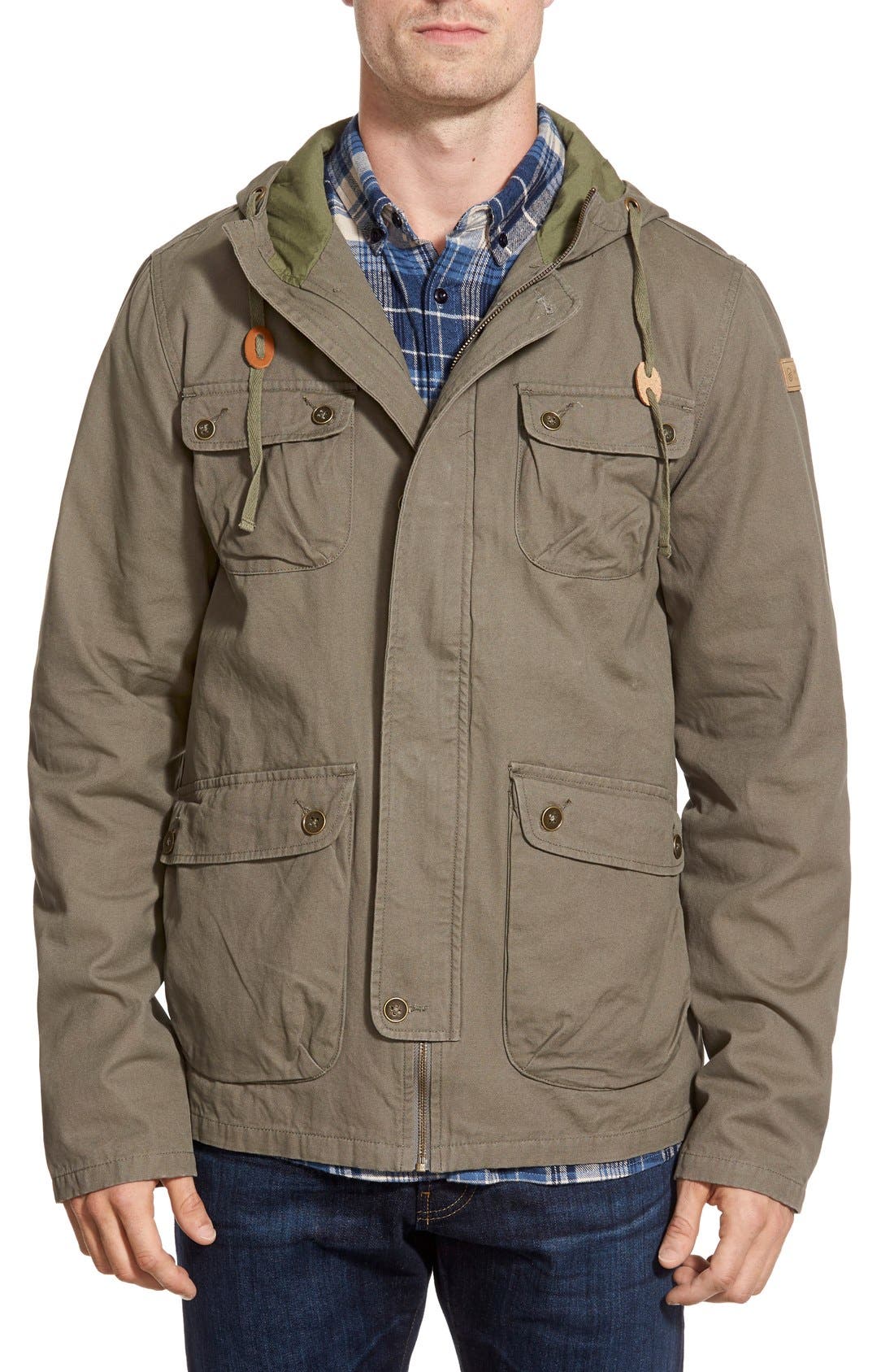 United By Blue 'Milton' Hooded Field Jacket Nordstrom