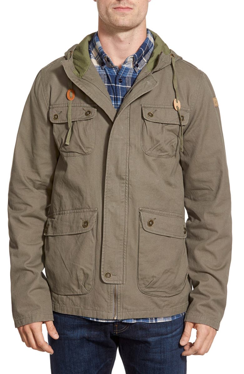 United By Blue 'Milton' Hooded Field Jacket | Nordstrom