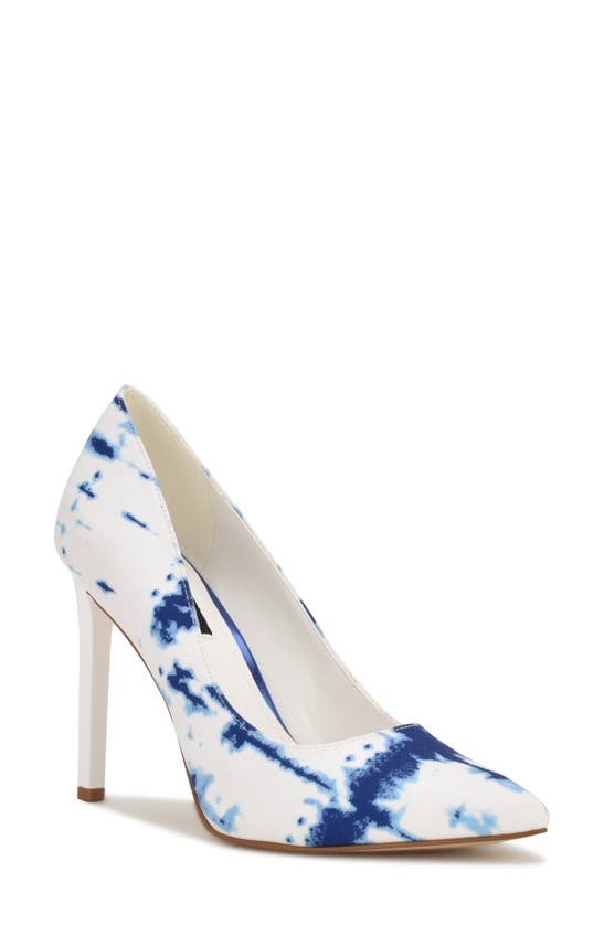 Nine West 'tatiana' Pointy Toe Pump In Mbl07